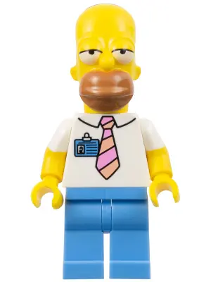 Homer Simpson - Tie and Badge