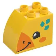 BRICK 2X3X2, OUTSIDE BOW, NO. 16
