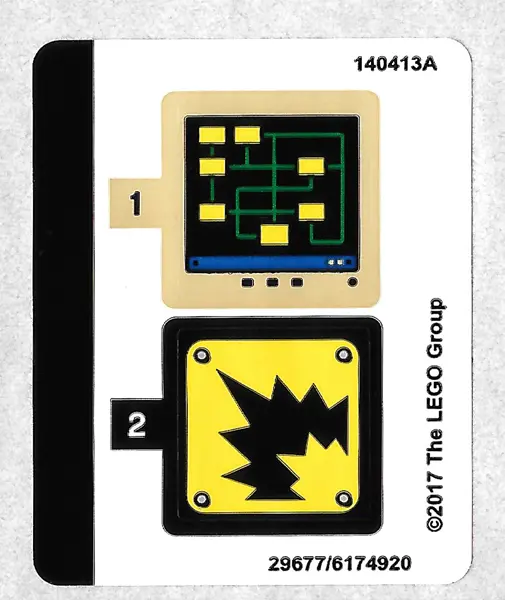 Sticker Sheet for Set 70900 - (29677/6174920)