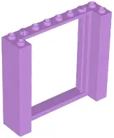 Lavender Door, Frame 2 x 8 x 6