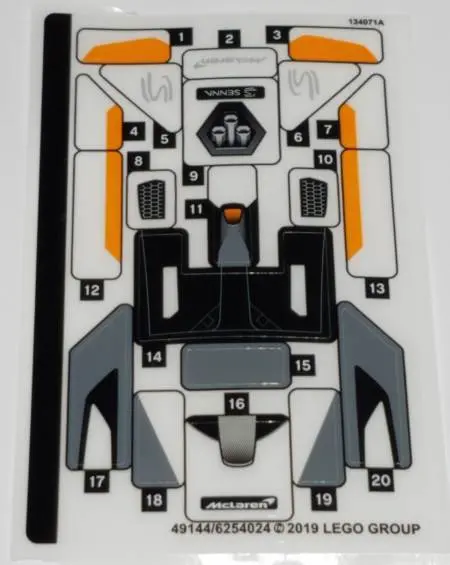 Sticker Sheet for Set 75892 - (49144/6254024)