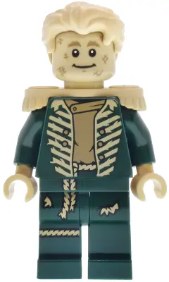 - Dark Green Suit, Tan Epaulettes