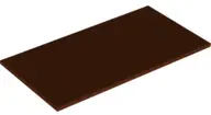 Reddish Brown Tile 8 x 16 with Bottom Tubes, Textured Surface