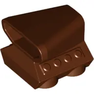 Reddish Brown Vehicle, Air Scoop Engine Top 2 x 2