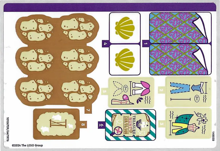 Sticker Sheet for Set 43246 - (10106709/6471976)