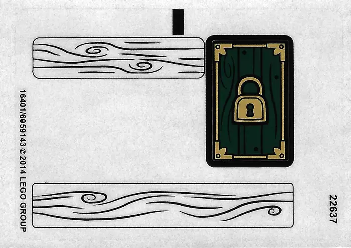 Sticker Sheet for Set 79013 - (16401/6059143)
