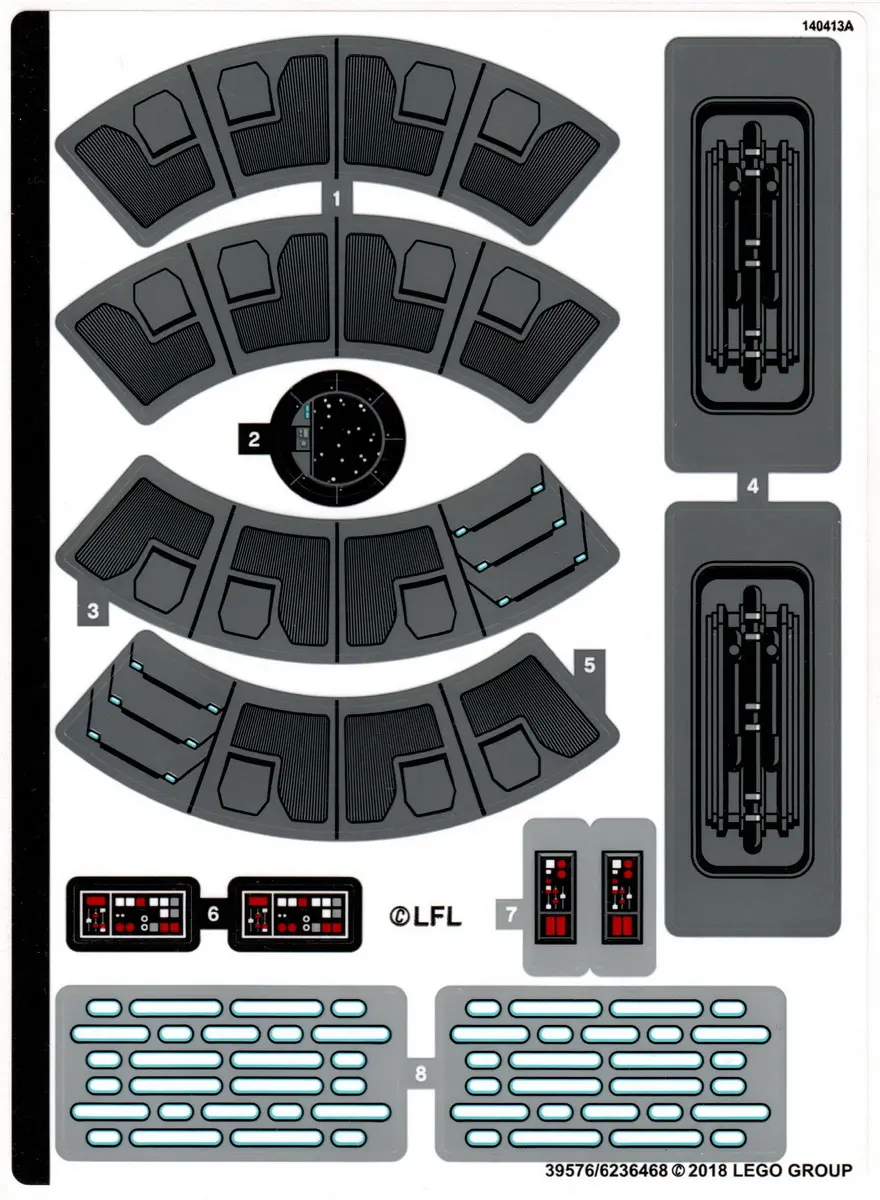 Sticker Sheet for Set 75216 - (39576/6236468)