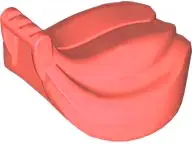 Coral Duplo Bananas - Ridged Handle, Round Bottom Tube