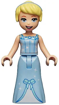 Cinderella - Dress with Sparkles and Bow, Thin Hinge