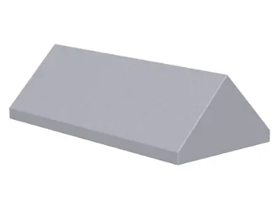 Light Bluish Gray Slope 45 2 x 4 Double