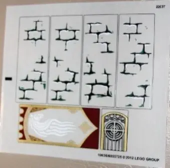 Sticker Sheet for Set 9474 - (10636/6005725)