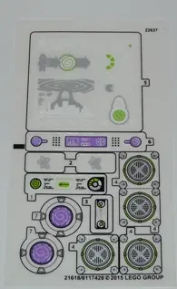 Sticker Sheet for Set 70172 - (21618/6117428)