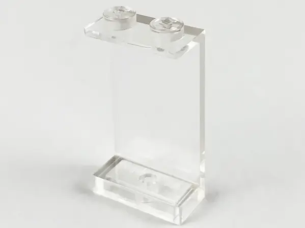Trans-Clear Panel 1 x 2 x 3 - Solid Studs