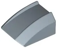 Sand Blue Slope, Curved 2 x 2 Lip