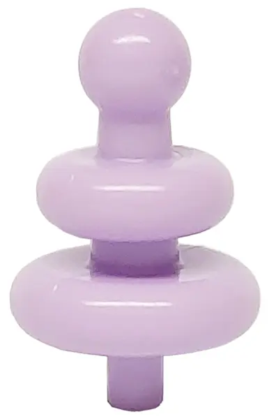 Lavender Minifigure, Antenna with 2 Diffusers and Small Pin