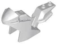 Light Bluish Gray Motorcycle Fairing, Racing (Sport) Bike