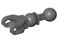 Dark Bluish Gray Hero Factory Arm / Leg with Ball Joint on Axle and Ball Socket