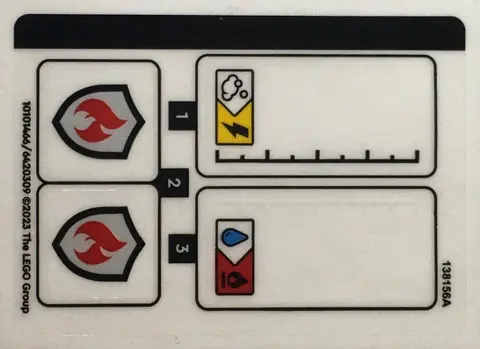 Sticker Sheet for Set 60374 - (10101466/6420309)