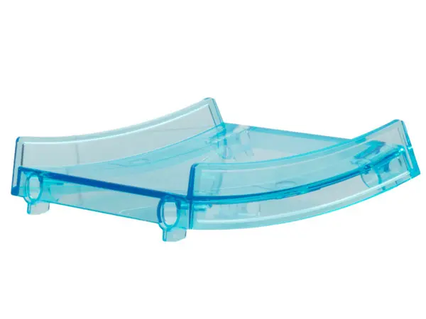 Trans-Light Blue Sports Stuntz Loop Ramp Section