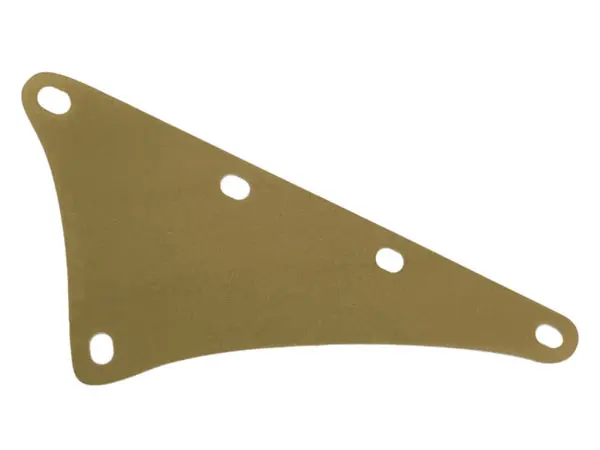 Dark Tan Cloth Sail Triangular 8 x 16 (Jib Sail)