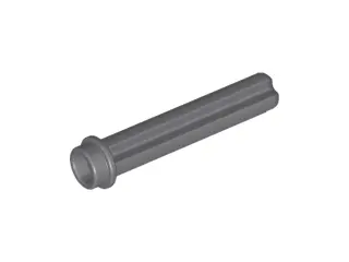 Dark Bluish Gray Technic, Axle  3L with Stud