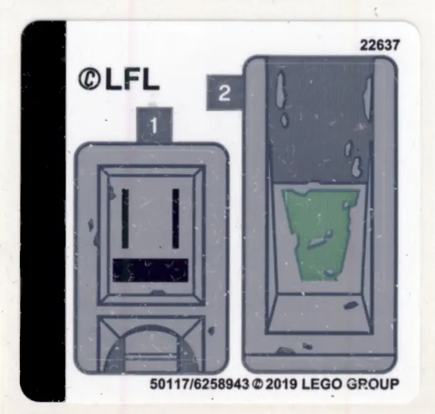 Sticker Sheet for Set 75261 - (50117/6258943)