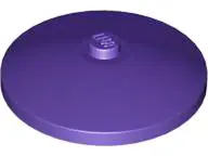 Dark Purple Dish 4 x 4 Inverted (Radar) with Solid Stud