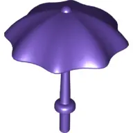 Dark Purple Duplo Utensil Umbrella with Stop Ring