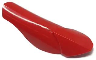 Red Large Figure Armor, Leg Shin Guard with Ball Joint Socket