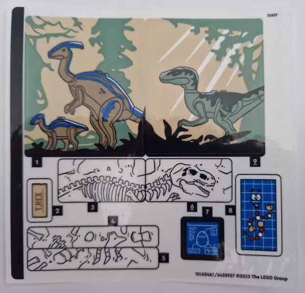Sticker Sheet for Set 76961 - (10103487/6435927)
