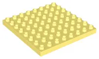 Bright Light Yellow Duplo, Plate 8 x 8
