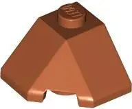 Orange Wedge 2 x 2 (Slope 45 Corner)