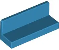 Dark Azure Panel 1 x 3 x 1