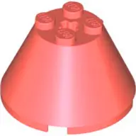 Coral Cone 4 x 4 x 2 with Axle Hole