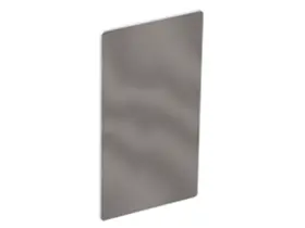 Foam Plastic Mirror Front and White Paper Backing