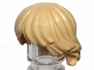 Tan Minifigure, Hair Tousled and Layered