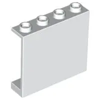 White Panel 1 x 4 x 3 - Hollow Studs