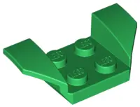 Green Vehicle, Mudguard 2 x 4 with Flared Wings