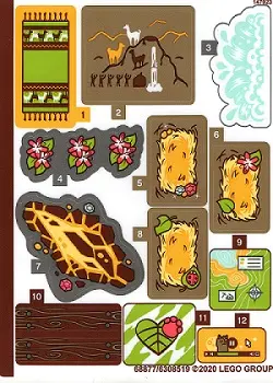 Sticker Sheet for Set 41432 - (68877/6308519)