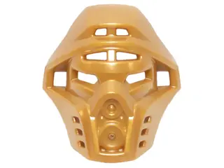 Pearl Gold Bionicle Mask of Earth