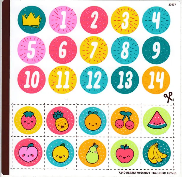 Sticker Sheet for Set 41926 - (73101/6326179)