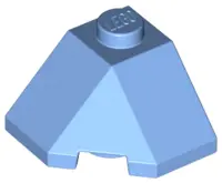 Medium Blue Wedge 2 x 2 (Slope 45 Corner)