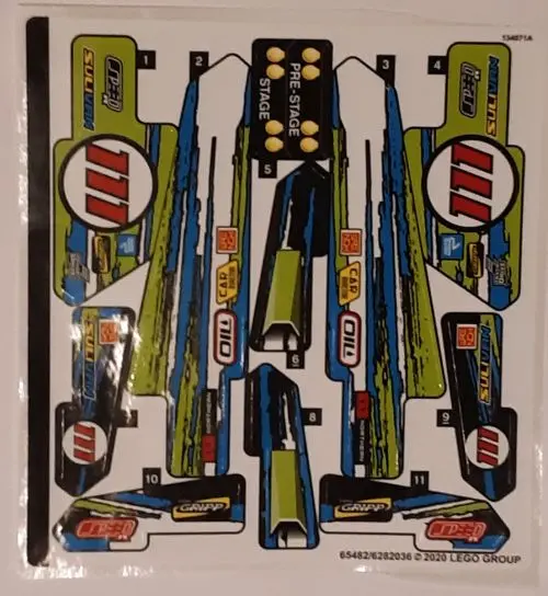 Sticker Sheet for Set 42103 - (65482/6282036)