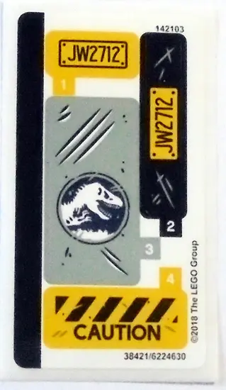 Sticker Sheet for Set 75926 - (38421/6224630)