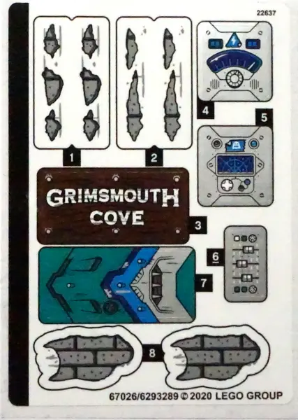 Sticker Sheet for Set 70431 - (67026/6293289)