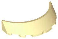 Tan Windscreen 3 x 6 x 1 Curved
