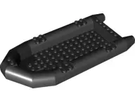 Black Boat, Rubber Raft, Large