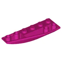 Magenta Wedge 6 x 2 Inverted Left