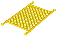 Yellow Net, Plastic 8 x 14 Lattice