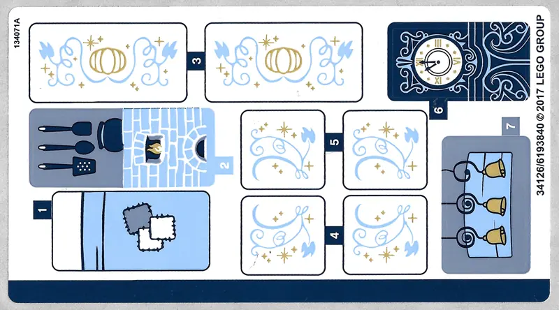 Sticker Sheet for Set 41146 - (34126/6193840)